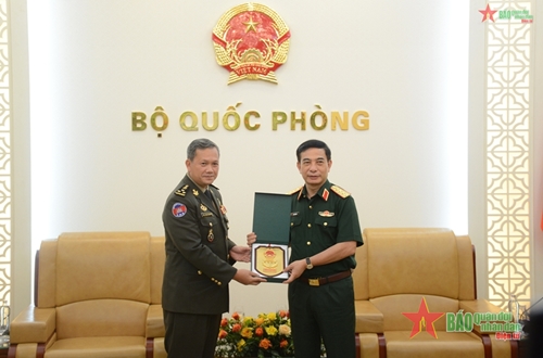 Hợp tác quốc phòng Việt Nam - Campuchia đạt nhiều kết quả thiết thực

